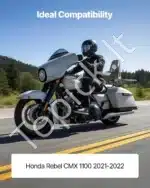 Motociklo atlošas su bagažine, „Honda Rebel CMX500“ modeliams (2017–2022) - Image 3