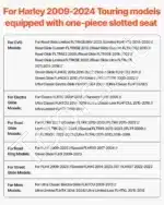 Motociklo atlošas, „Harley Touring“ modeliams (2009–2024), 1.8 kg - Image 3