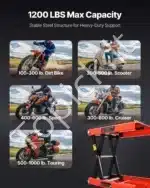 Motociklo pakėlimo stovas, 544 kg / 10.5-38 cm - Image 6