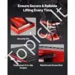 Motociklo pakėlimo stovas, 544 kg / 10.5-38 cm - Image 4