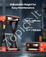 Motociklo pakėlimo stovas, 544 kg / 10.5-38 cm - Image 5