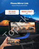 Multimedijos ekranas, Apple CarPlay / Android Auto, 25.4 cm, jutiklinis ekranas - Image 5