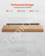 Nematomas plieninis lentynos laikiklis (1168 mm) 104 kg svorio, skirtas kabančioms lentynoms - Image 4