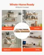 Nematomas plieninis lentynos laikiklis (1168 mm) 104 kg svorio, skirtas kabančioms lentynoms - Image 5