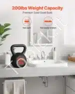 Nematomi plieniniai lentynų laikikliai (2 vnt.) 406 mm, 90 kg svorio, skirti kabančioms lentynoms - Image 3