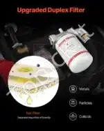 Nešiojamas dyzelino bakas - talpykla, juodas, 484.5 L - Image 4