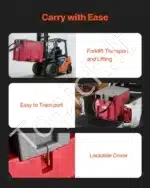 Nešiojamas dyzelino / benzino bakas - talpykla, 220 L - Image 6