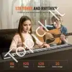 Nešiojamas susukamas pianinas, 88 klavišai - Image 2