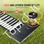 Nešiojamas susukamas pianinas, 88 klavišai - Image 5