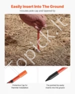 Atšvaitinės Sniego Gairės 500 vnt., Stiklo Pluoštas, 122 cm x Ø 6 mm - Image 6