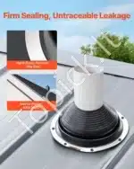 Ortakių movos - flanšas, 2 vnt., 150-280 mm skersmens vamzdžiams - Image 4