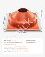 Ortakių movos - flanšas, 2 vnt., 170-355 mm skersmens vamzdžiams - Image 7