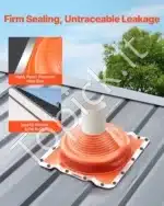 Ortakių movos - flanšas, 2 vnt., 170-355 mm skersmens vamzdžiams - Image 4