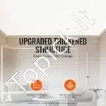 PVC lubų plokštės, 10 vnt.  60.5x121.3 cm, baltos - Image 3