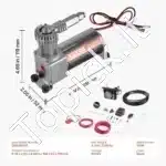 Pakabinama pneumatinė važiuoklės sistema, 100 PSI  110 W - Image 7