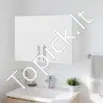 Pakabinama spintelė, 81,3 x 40,6 x 61 cm, balta - Image 8