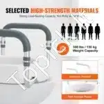 Pakeliamas tualeto dangtis su aliuminio porankiais (8.9 cm aukščio), 136 kg - Image 4