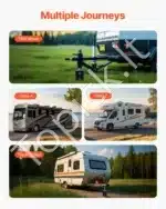 Pakėlimo blokai kemperiams, 2 vnt. / 2722 kg - Image 6