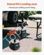 Pakėlimo blokai kemperiams, 2 vnt. / 2722 kg - Image 2