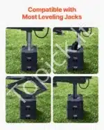 Pakėlimo blokai kemperiams, 2 vnt. / 2722 kg - Image 4