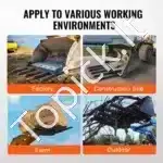 Paletinės šakės, 122 cm kaušui / 1200 kg - Image 5