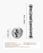 Paskirstymo velenėlis, GM varikliams, 1999–2013 - Image 7