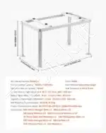 Pastatomas Stovas Kondicionieriui/Šilumos Siurbliui | Reguliuojamas Aukštis | 1000x550x600 mm | 9000-36000 BTU | 300 kg - Image 7