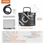 Pelenų - šiukšlių siurblys, 1200W, 15L - Image 6