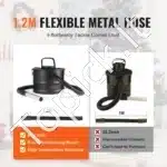 Pelenų - šiukšlių siurblys, 1200W, 15L - Image 4