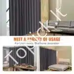 Pilka kambario pertvara su ratukais, 308.5x245.5 cm - Image 6