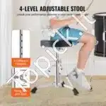 Pilnas 5 dalių vaikiškas būgnų komplektas su kėdute ir lėkštėmis - Image 4