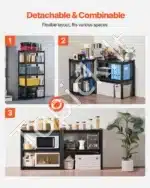 Plieninė 5 lygių sandėliavimo lentyna garažui, sandėliui ar dirbtuvėms – 160,0 × 81,3 × 40,6 cm - Image 5