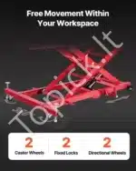 Pneumatinis ir hidraulinis motociklo keltuvas, 453 kg / 21.8-78.7 cm - Image 3