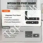 Pneumatinis mechaninis lovos pakėlimo įrenginys, iki 20 kg, viengulei lovai - Image 3