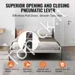 Pneumatinis mechaninis lovos pakėlimo įrenginys, iki 25kg, dvigulei lovai - Image 4
