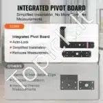 Pneumatinis mechaninis lovos pakėlimo įrenginys, iki 31 kg, dvigulei lovai - Image 3