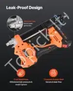 Pneumatinis tepalo pistoletas, 55 MPa / 20 V 🛠️ - Image 4