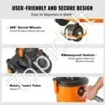 Pramoninis siurblys, 18L, 1200W - Image 4