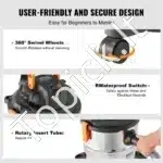 Pramoninis siurblys, 20L, 1200W - Image 4