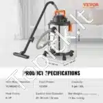 Pramoninis siurblys, 30L, 1200W - Image 6