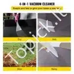 Pramoninis siurblys sauso/drėgno valymo, 4-in-1, 20L, 1200W - Image 2