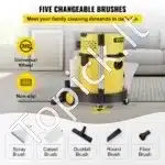 Pramoninis siurblys sauso/drėgno valymo, 4-in-1, 20L, 1200W - Image 6