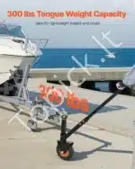 Priekabos manevravimo įrenginys, 136 kg 42-56 cm - Image 2