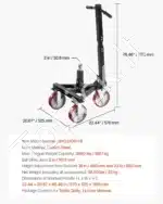 Priekabos manevravimo įrenginys, 1587 kg  46-56 cm - Image 7