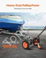 Priekabos manevravimo įrenginys, 454 kg / 42.5-56 cm - Image 2