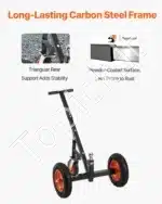 Priekabos manevravimo įrenginys, 454 kg / 42.5-56 cm - Image 5