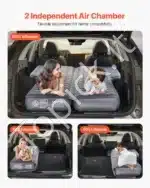 Pripučiamas automobilio čiužinys - lova, iki 272 kg - Image 2