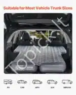 Pripučiamas automobilio čiužinys - lova, iki 272 kg - Image 4