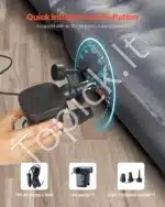 Pripučiamas automobilio čiužinys - lova, iki 272 kg - Image 5