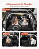 Pripučiamas automobilio čiužinys - lova, iki 294 kg, juodas - Image 2